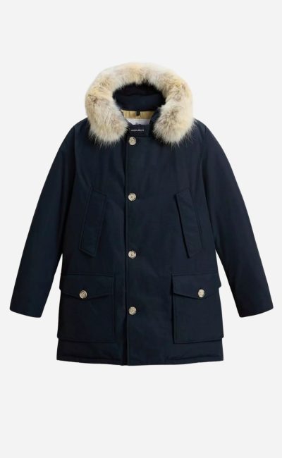  WOOLRICH  Arctic Parka in Ramar Cloth con pelliccia removibile