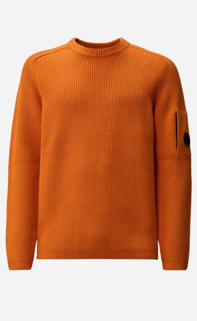C.P. COMPANY  Maglia girocollo a coste inglesi