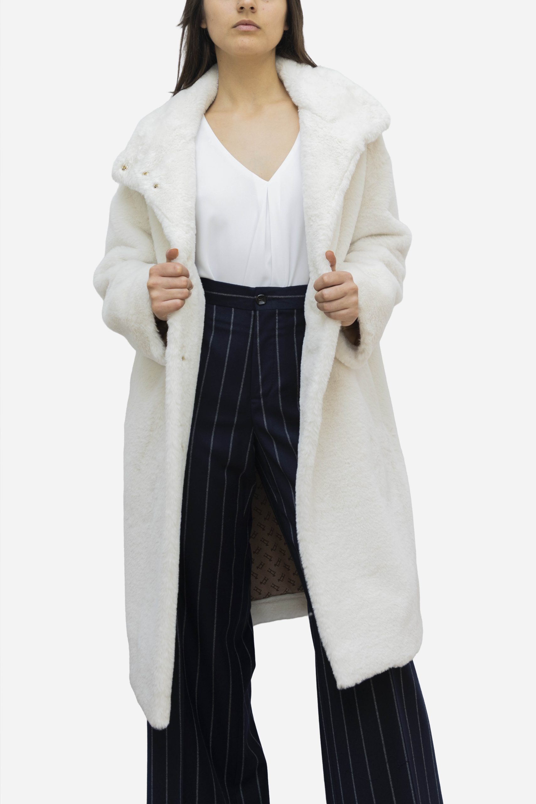 <strong>HERNO</strong> Cappotto in alternative fur - immagine 4