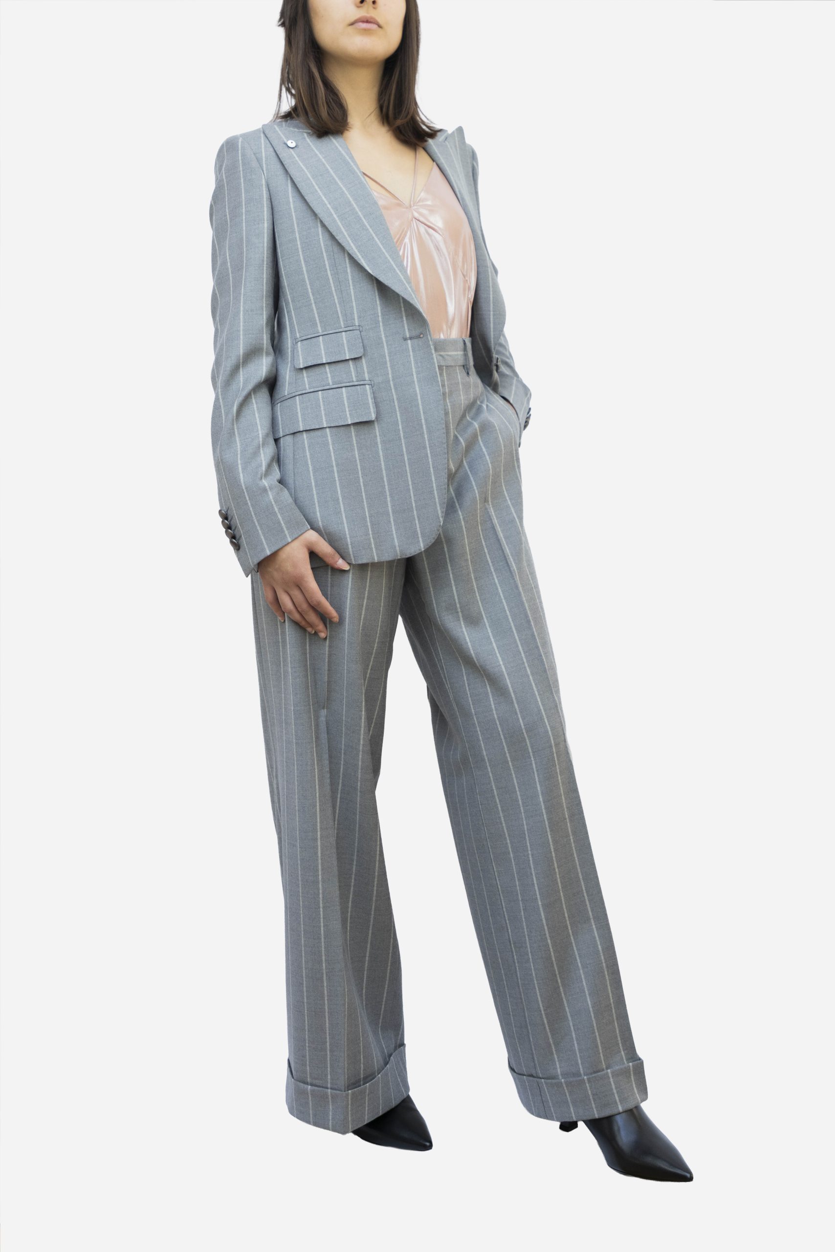 <strong>LBM 1911</strong> Tailleur in lana monopetto - immagine 2