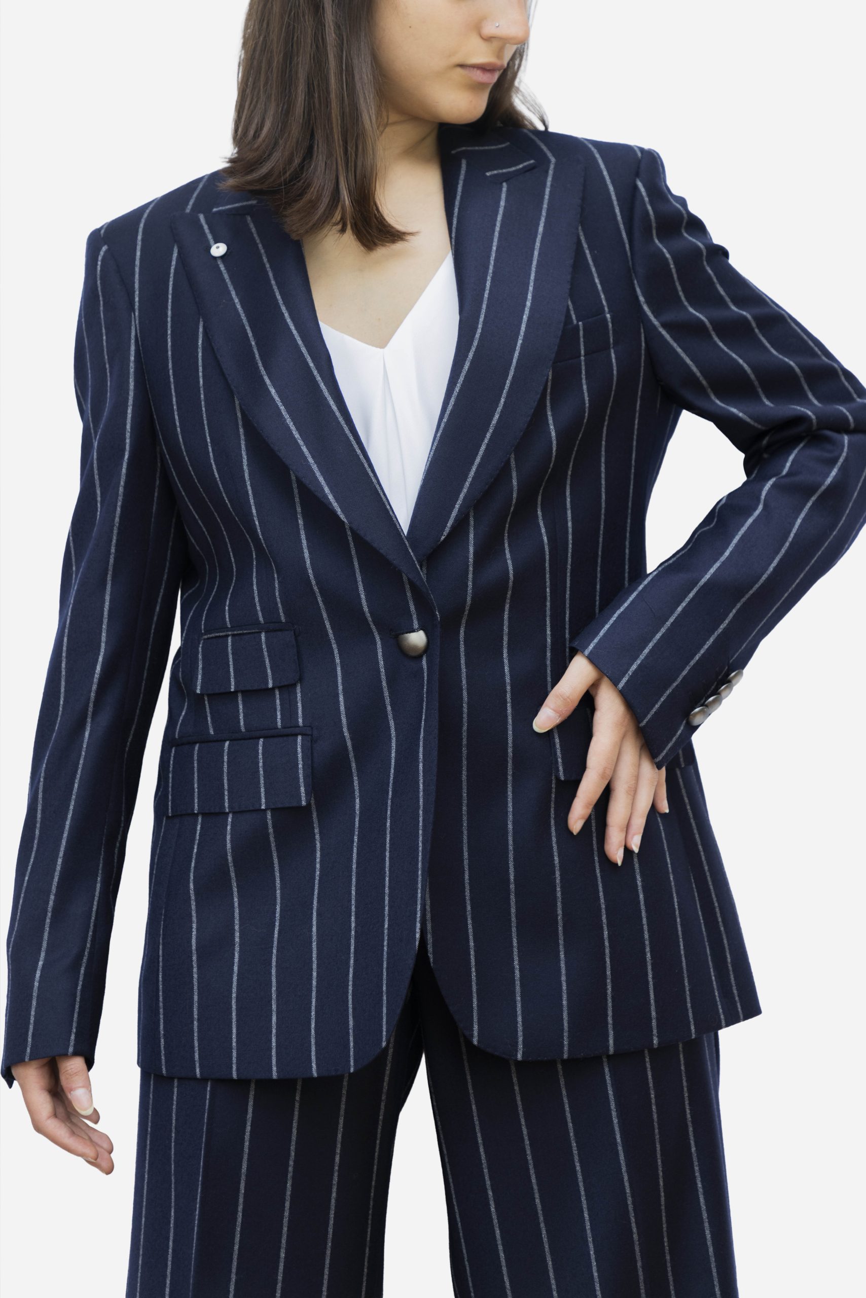 <strong>LBM 1911</strong> Tailleur in lana monopetto - immagine 3