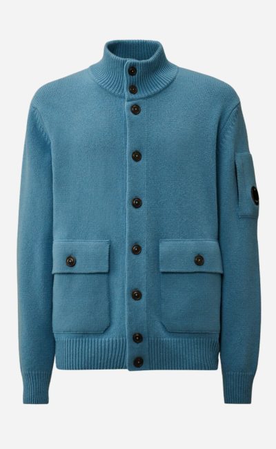 C.P. COMPANY Maglione con chiusura a bottoni