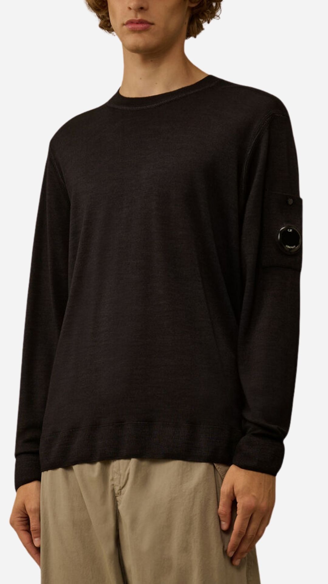 <strong>C.P. COMPANY</strong> Maglia effetto mélange in Fast Dyed - immagine 6