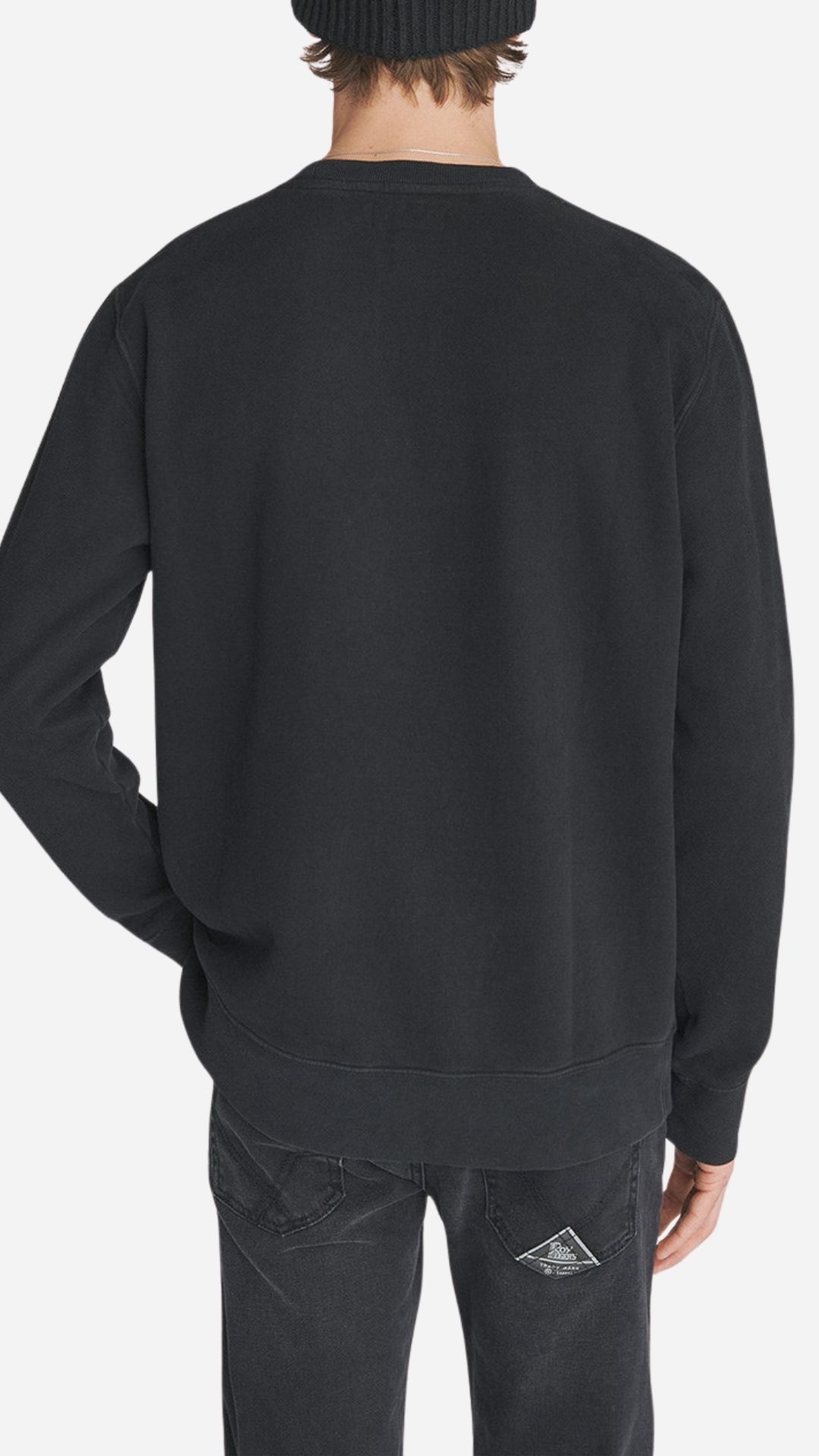<strong>ROY ROGER'S</strong> Felpa girocollo in cotone - immagine 4