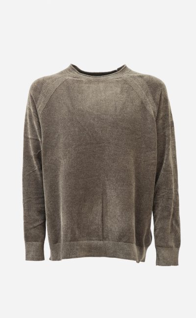 HESKIMO  Maglia girocollo in velvet