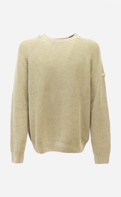HESKIMO  Maglia girocollo a coste inglesi