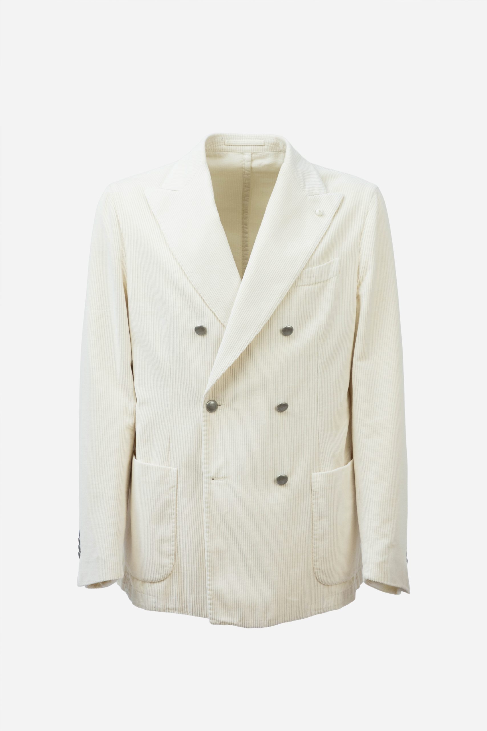 <strong> LUIGI BIANCHI SARTORIA </strong> Blazer doppio petto in velluto