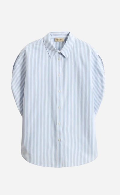  WOOLRICH  Blusa in popeline di puro cotone a righe