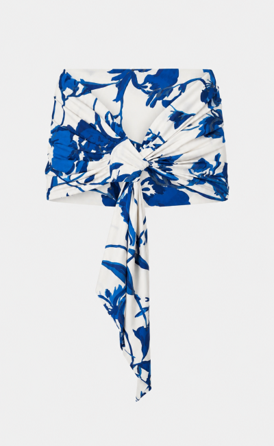  CHIARA BONI LA PETITE ROBE  Stola Evina stampata blu