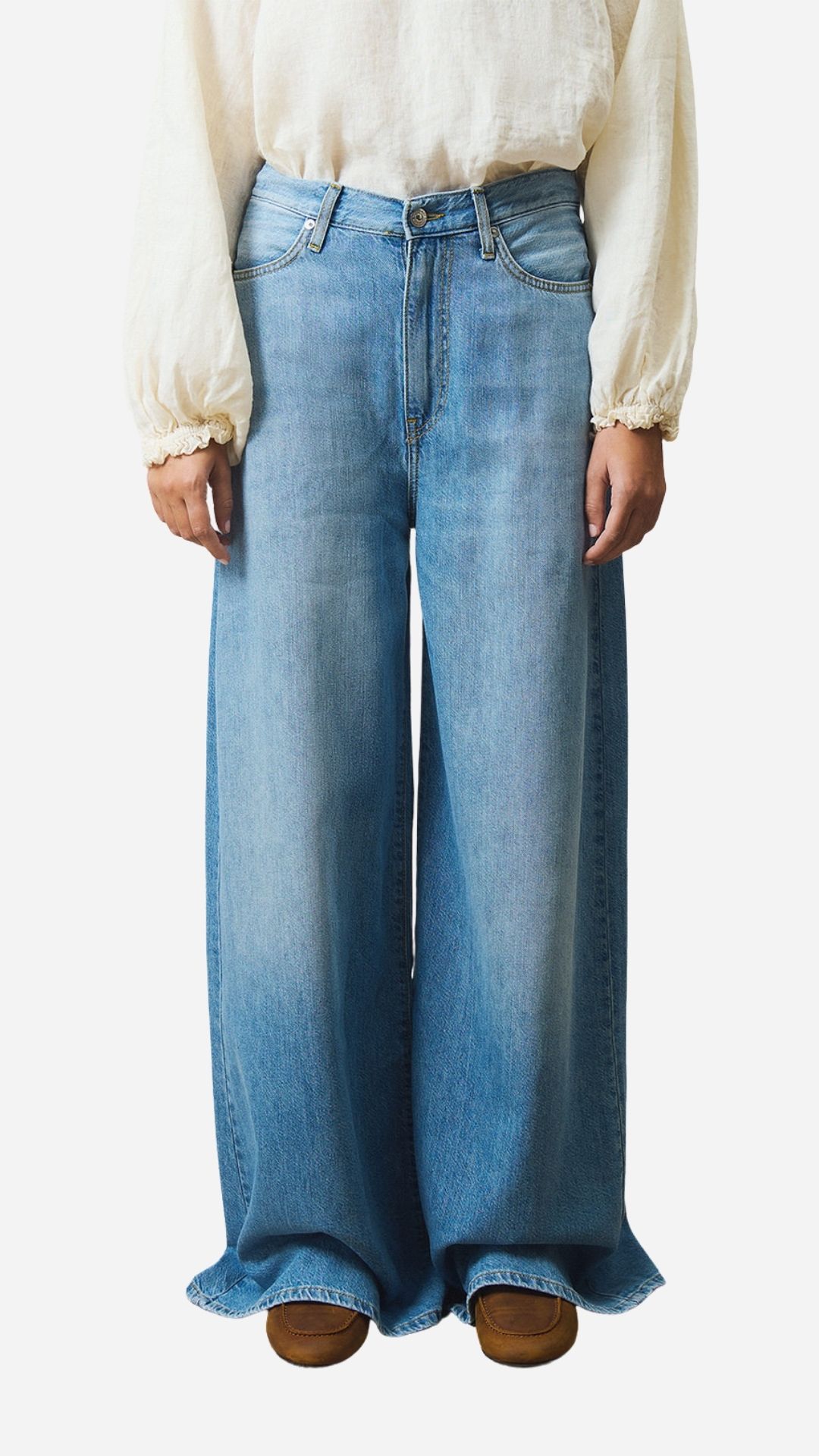 <strong>ROY ROGER'S</strong> Jeans in misto lino Kaori - immagine 3