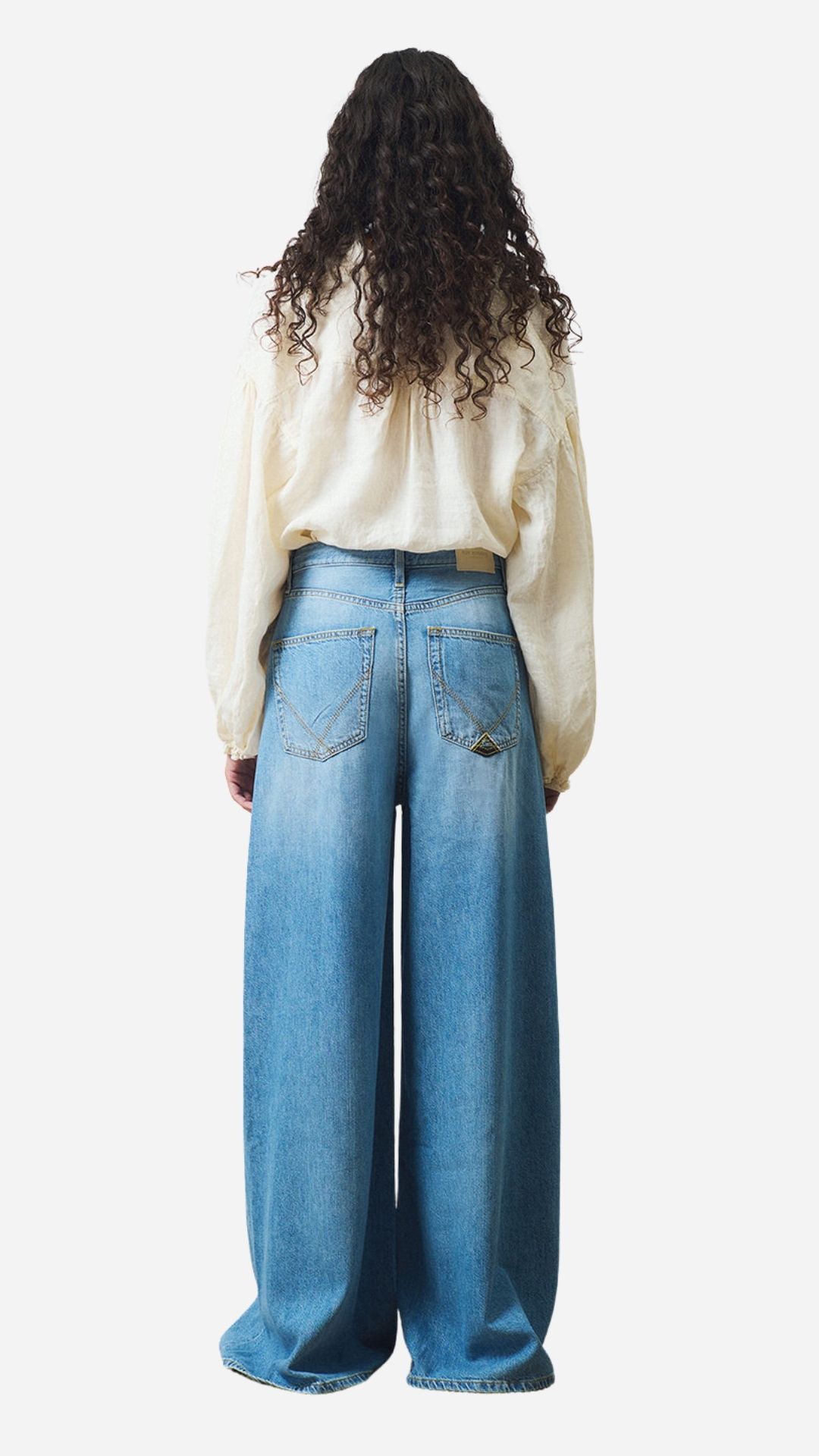 <strong>ROY ROGER'S</strong> Jeans in misto lino Kaori - immagine 4