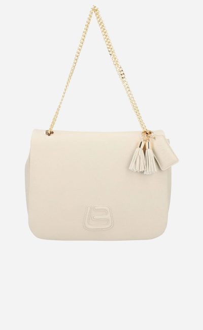 LA FILLE DES FLEURS  Shoulder bag ivory