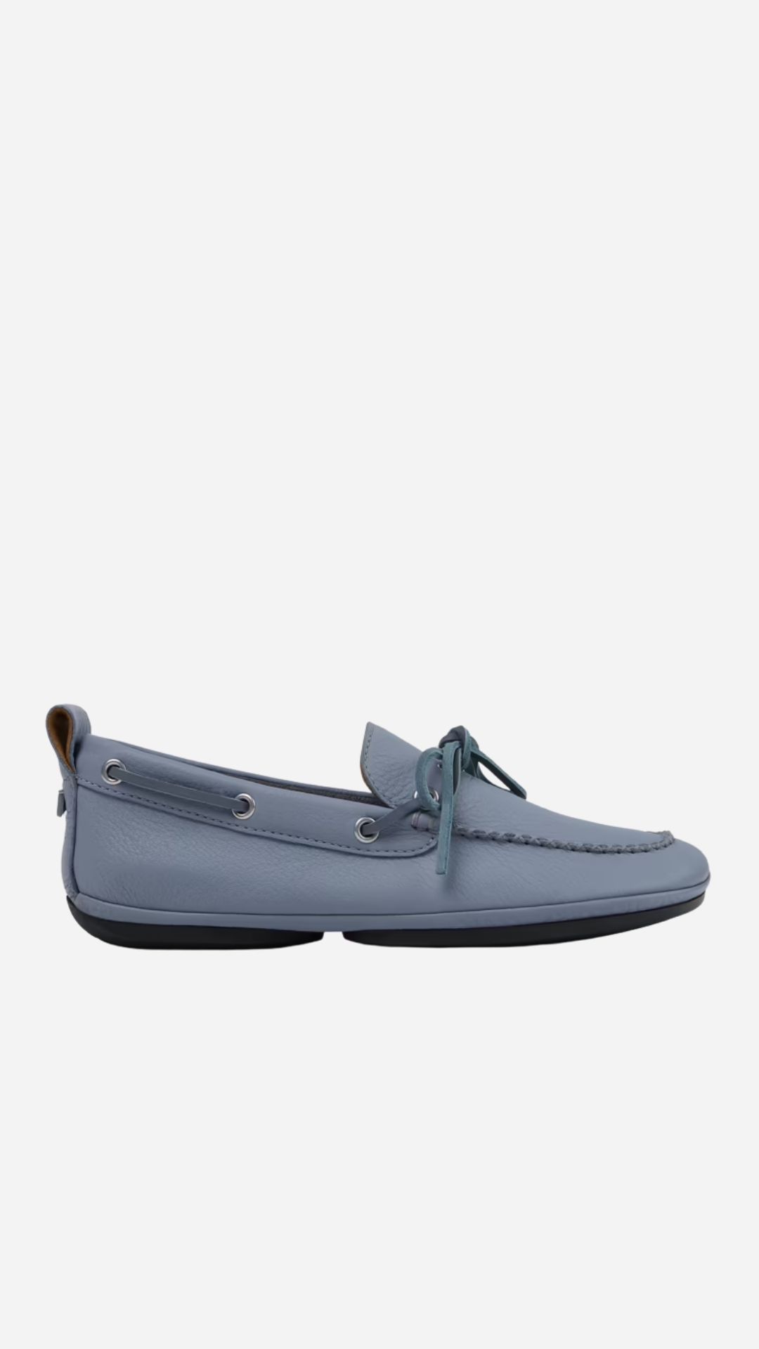 <strong>CAMPER</strong> <br> Scarpe basse in pelle da donna azzurre
