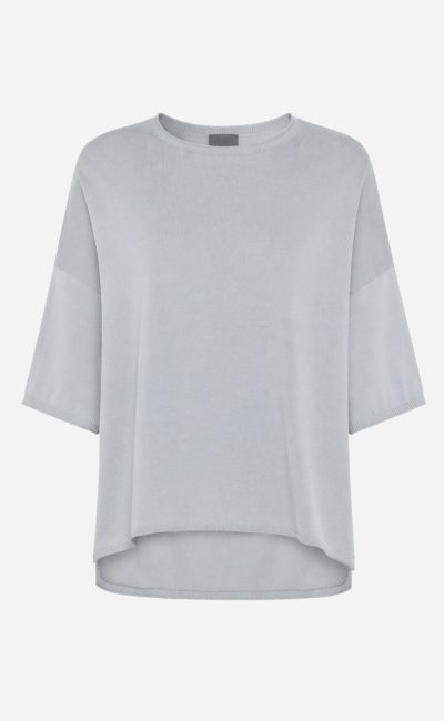 RRD  Maglia in viscosa elasticizzata light grey
