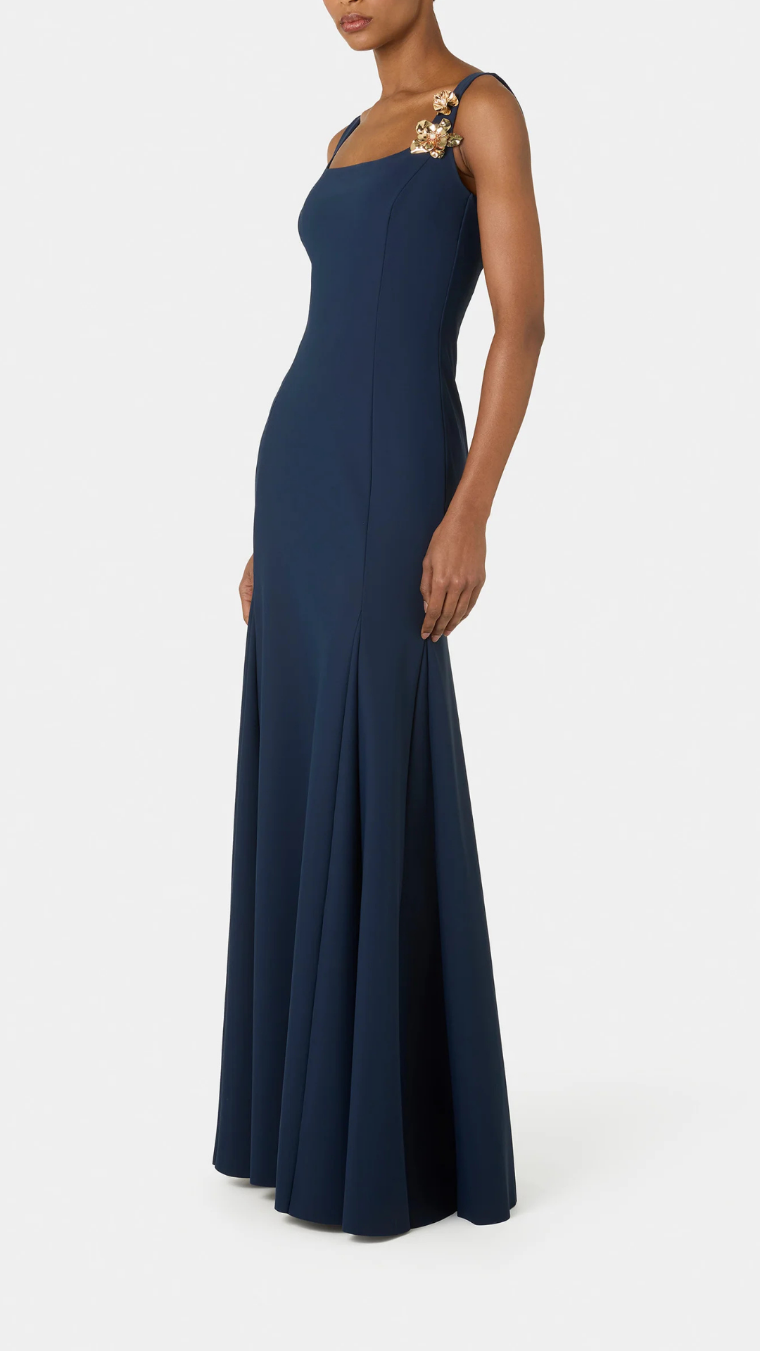 <strong>CHIARA BONI LA PETITE ROBE</strong> Abito lungo con spilla - immagine 3