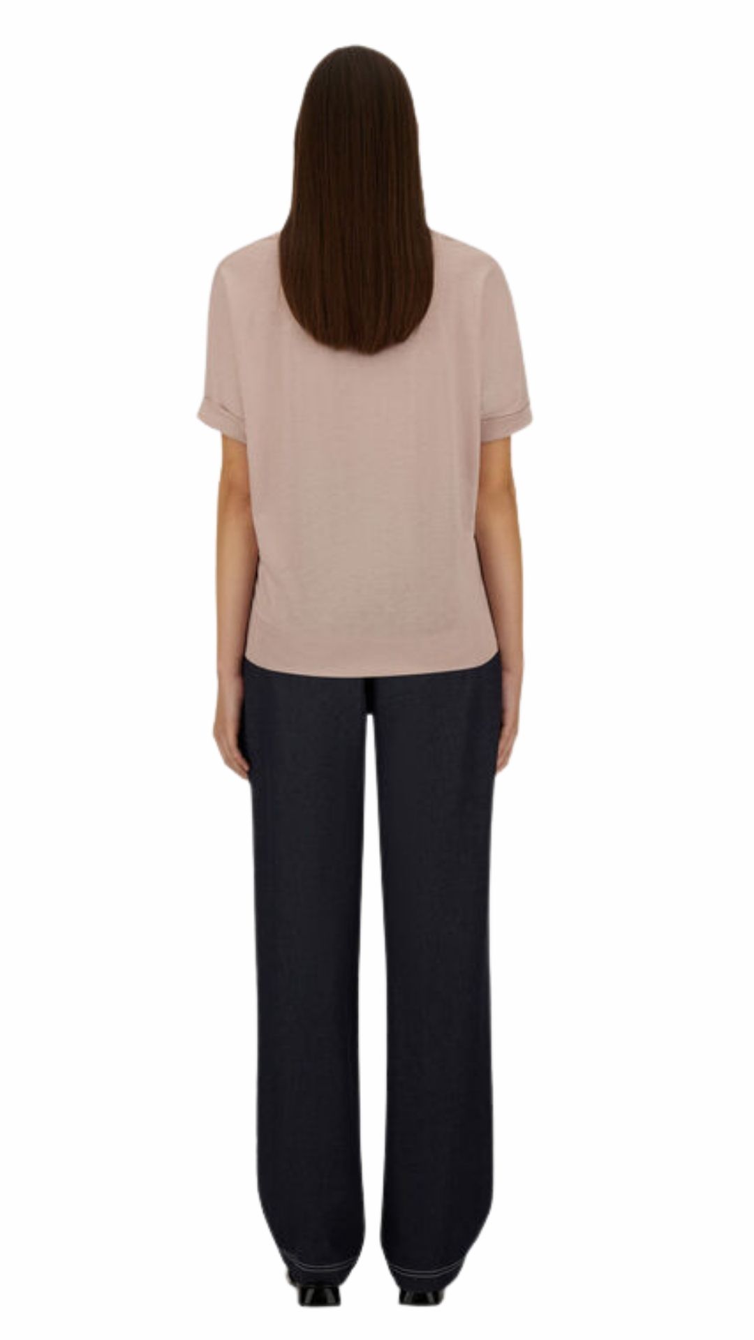 <strong> HERNO </strong> Tshirt in glam knit effect - immagine 3