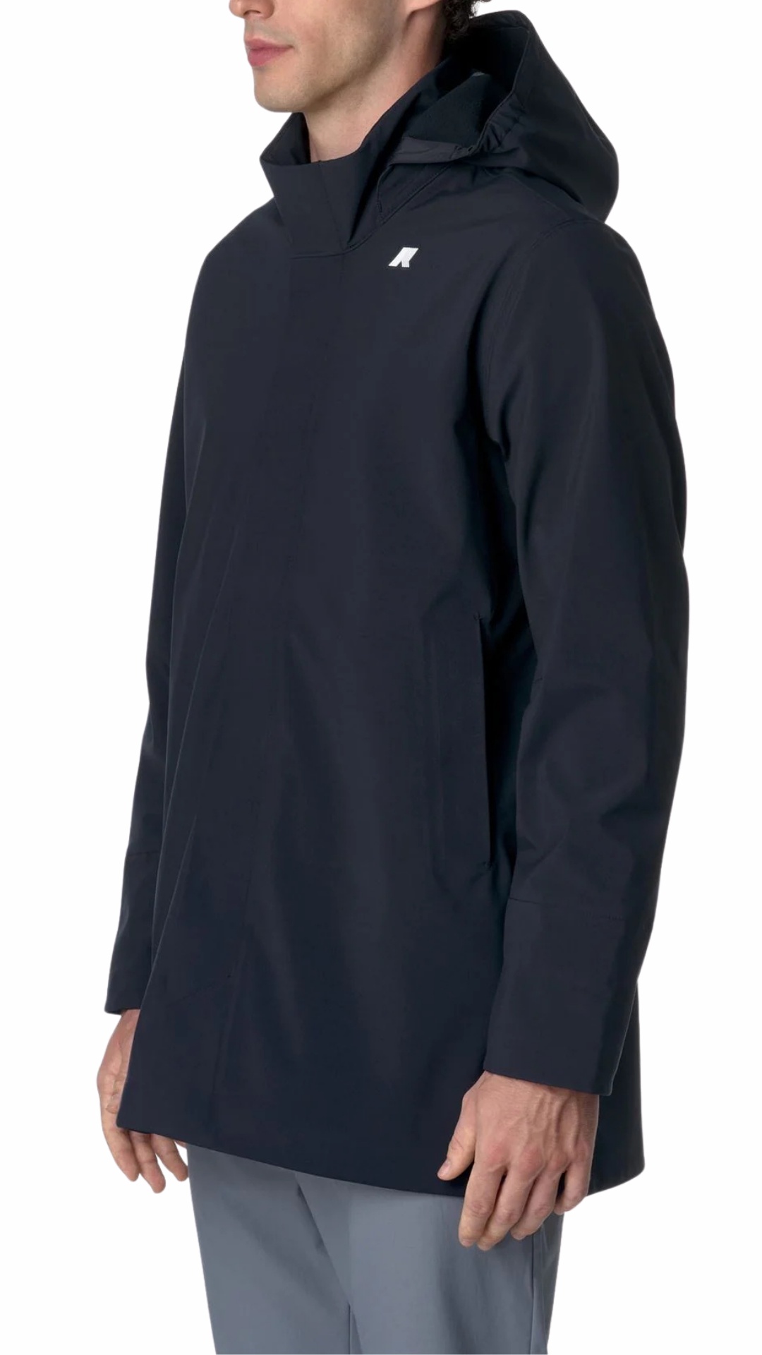 <strong>K-WAY</strong> Giubbotto tre quarti Duke con cappuccio removibile - immagine 4