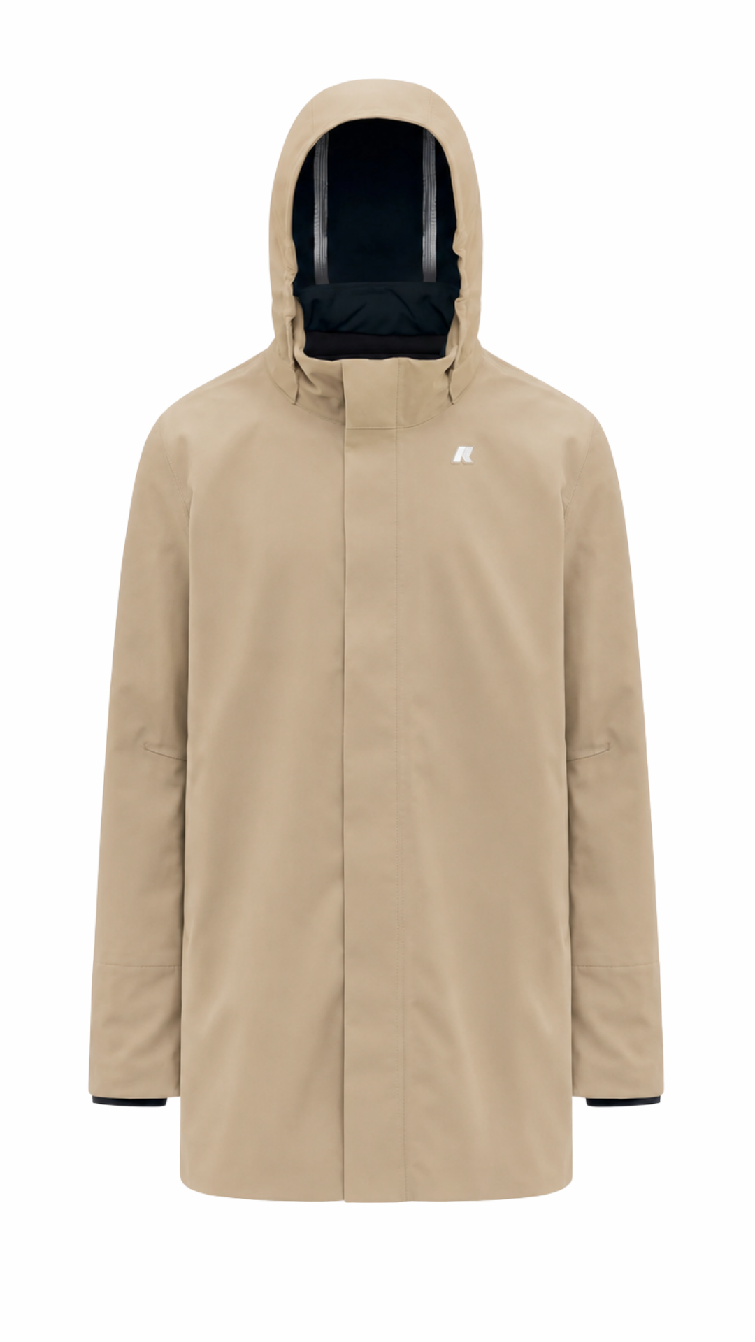 <strong>K-WAY</strong> Giubbotto tre quarti Duke con cappuccio removibile - immagine 8