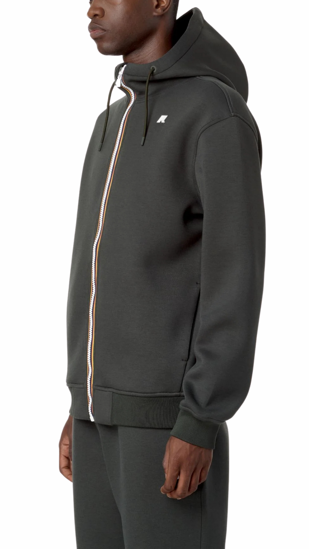 <strong>K-WAY</strong> Felpa in interlock spessorato opaco - immagine 3