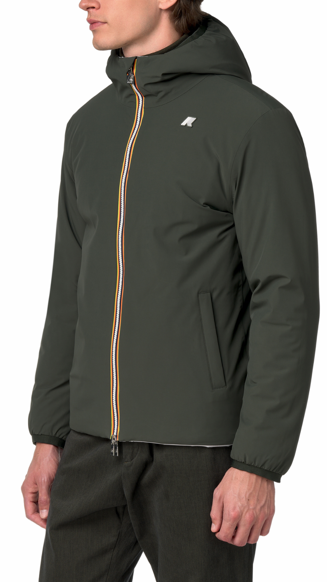 <strong>K-WAY</strong> Giacca Jack reversibile dalla linea slim - immagine 9