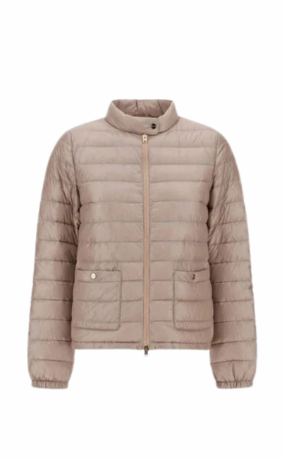 HERNO Piumino corto in nylon giapponese